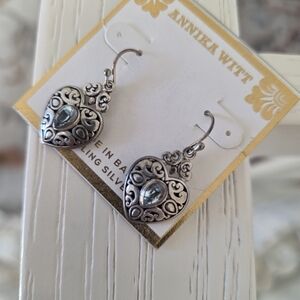 Sterling Silver Dangle Drop Earrings